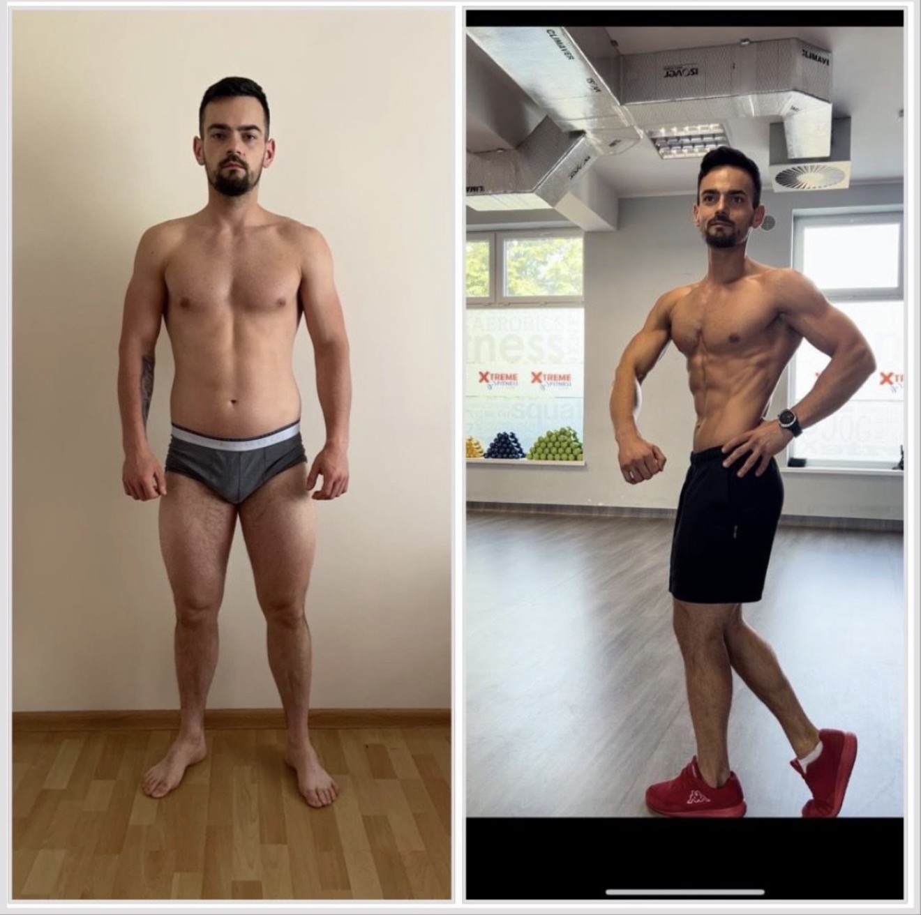 Efekty podopiecznych Black Gold Studio - zdjęcie przed i po 2